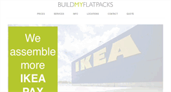Desktop Screenshot of buildmyflatpacks.com